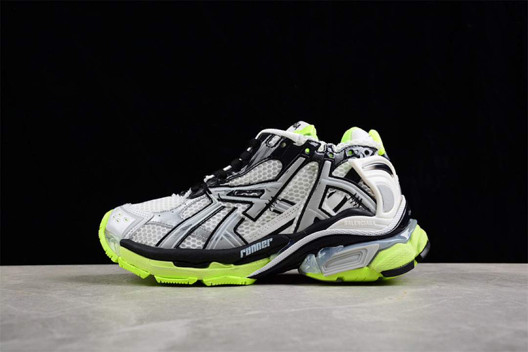 Kith Balenciaga RUNNER KITH FOUR COLOR GREEN/GREY/BLACK · W3RBP1093, photo 1
