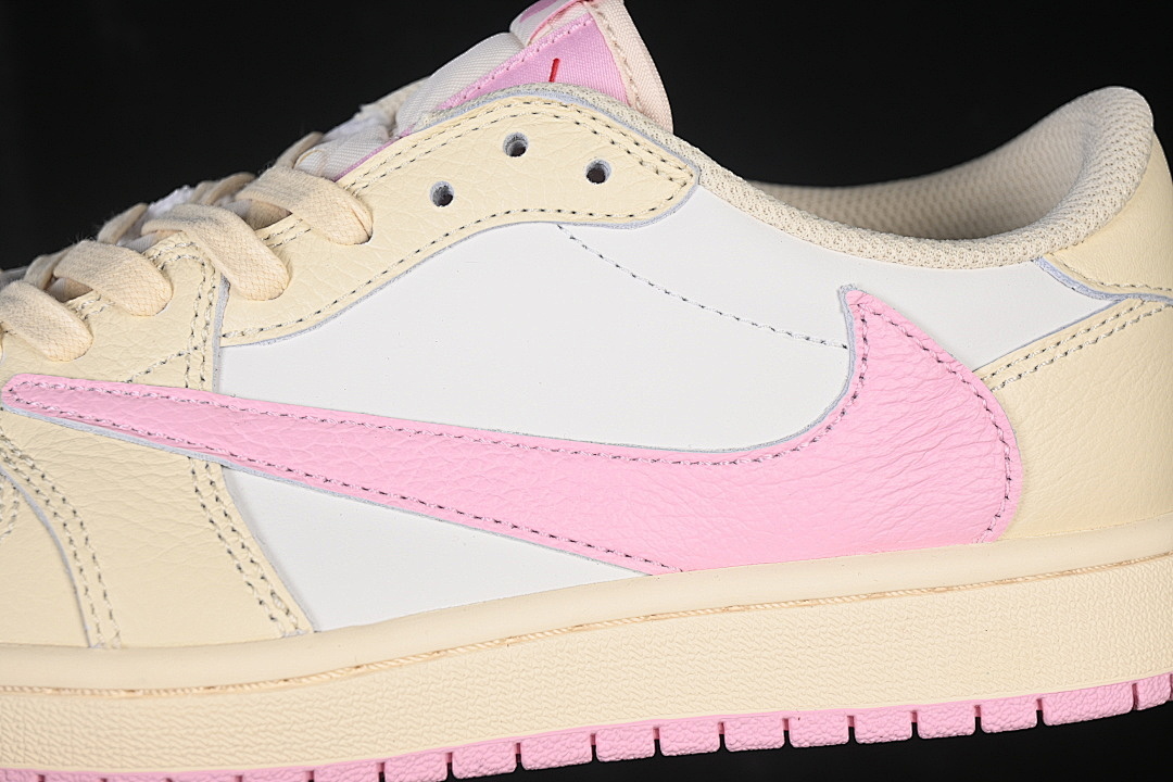 Jordan [IQ7604-100]-[JORDAN 1 RETRO LOW OG SP MUSLIN/SHY PINK/SAIL]-[WOMAN:36-39]-[MAN:40-48.5] - Image 8