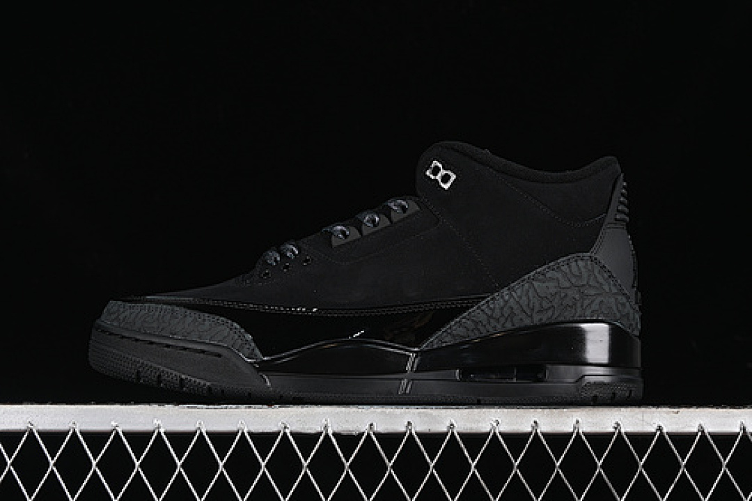 Jordan AIR Jordan 3 RETRO BLACK/DARK CHARCOAL/BLACK · CT8532-001, photo 1