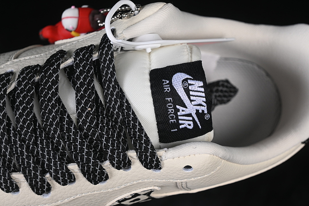 Nike [KJ1688-026]-[AIR FORCE 1 07 LOW CASUAL SNEAKERS WHITE/BLACK]-[WOMAN:36-39]-[MAN:40-45] - Image 9