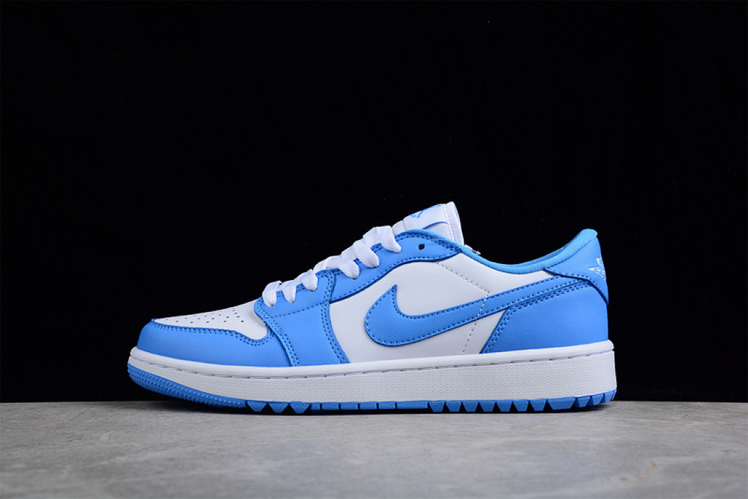 Jordan [DD9315-100]-[AIR JORDAN 1 LOW GOLF UNC WHITE/UNIVERSITY BLUE]-[WOMAN:36-39]-[MAN:40-46], photo 1