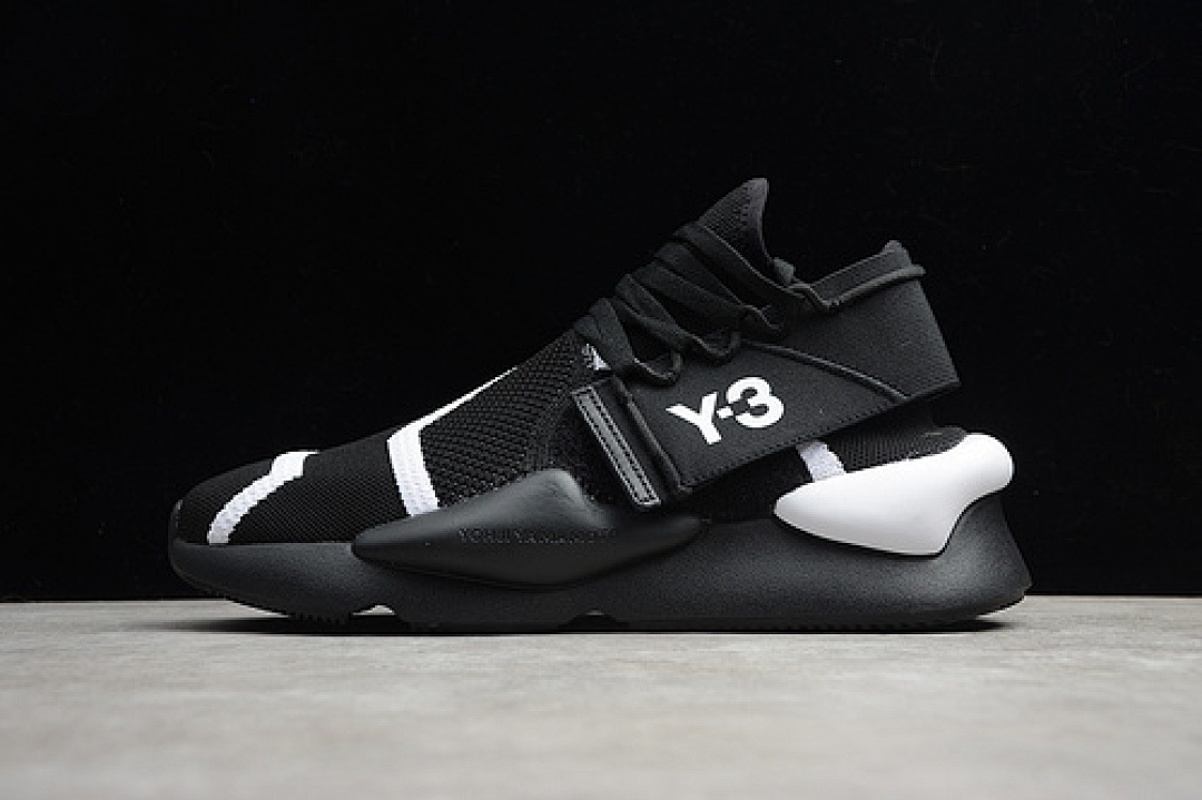 Y-3 [EF2628]-[Y-3 KAIWA KNIT SNEAKERS BLACK/CLOUD WHITE]-[WOMAN:36-39]-[MAN:40-46], photo 1