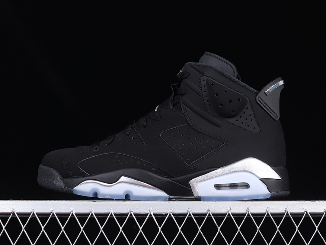 Jordan [DX2836-001]-[AIR JORDAN 6 RETRO BLACK/METALLIC SILVER-BLACK]-[MAN:40-47.5], photo 1
