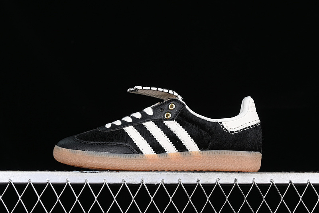 Adidas [IE0580]-[WALES BONNER SAMBA WHITE/BLACK/BROWN]-[WOMAN:36-39]-[MAN:40-45] - Image 2