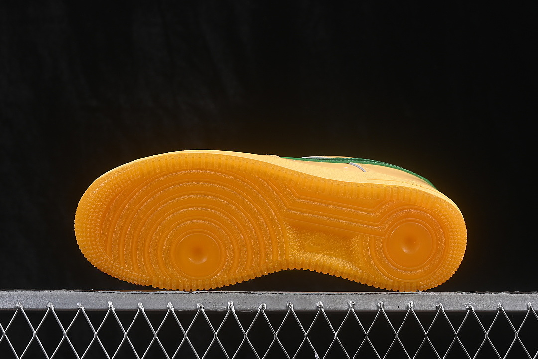 Unbranded [IO4489-700]-[AIR FORCE 1 07 LOW TOPAZ GOLD YELLOW/DARK GREEN]-[WOMAN:35.5-39]-[MAN:40-47.5] - Image 14