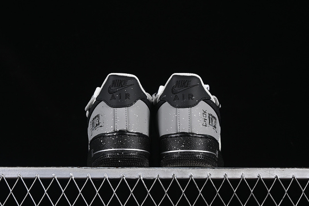 Nike [XV7981-476]-[AIR FORCE 1 07 LOW WHITE/GREY/BLACK]-[WOMAN:36-39]-[MAN:40-45] - Image 14