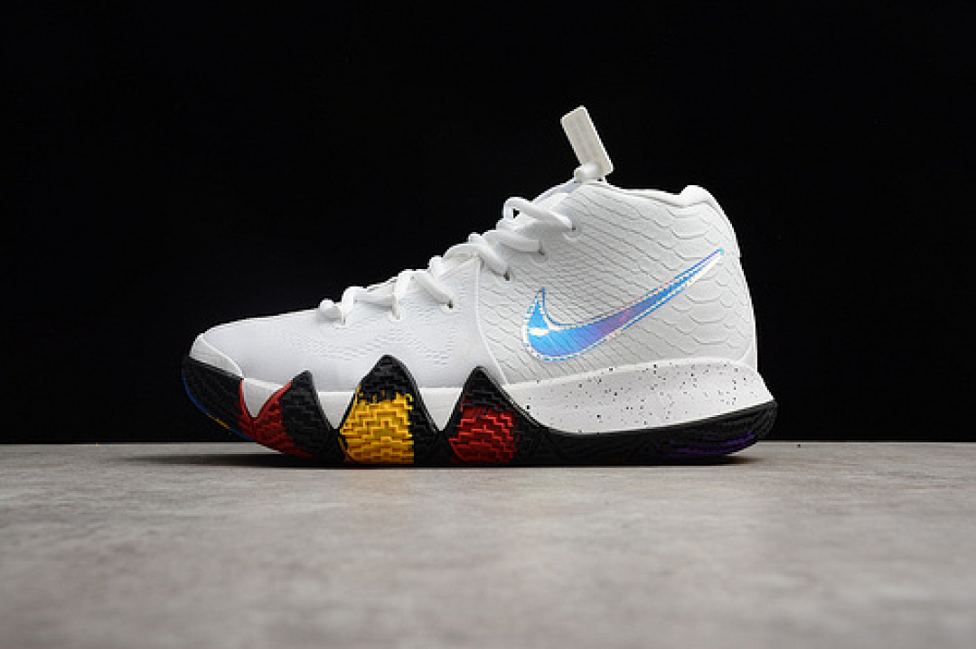 Unbranded [943807-104]-[KYRIE 4 IV EP NCAA THE MOMENT WHITE/MULTI-COLOR]-[MAN:40-46]-[OG00200], photo 1