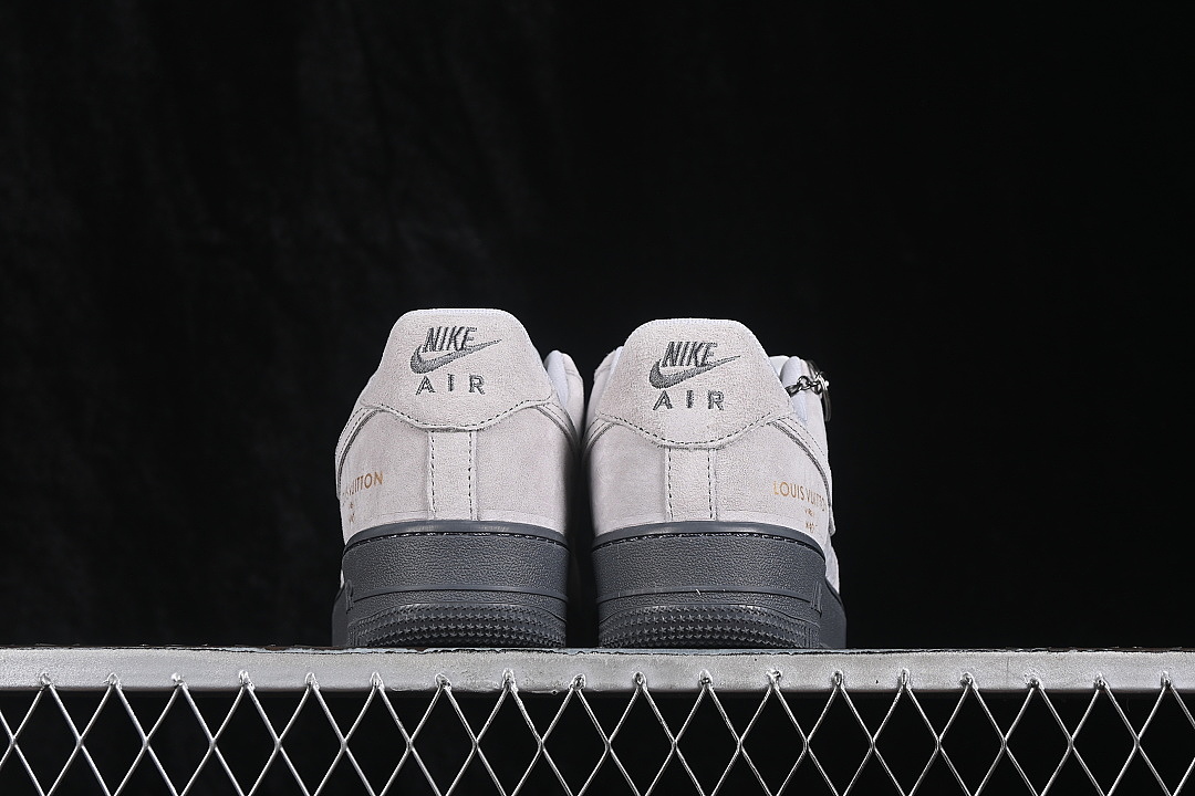 Nike [KD1688-010]-[AIR FORCE 1 07 LOW CASUAL SNEAKERS GREY/BLACK]-[WOMAN:36-39]-[MAN:40-45] - Image 13