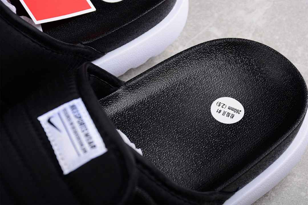 Nike [DC1457-001]-[ASUNA 2 SLIDES BLACK/BLACK/WHITE]-[WOMAN:36-39]-[MAN:40-45] - Image 5