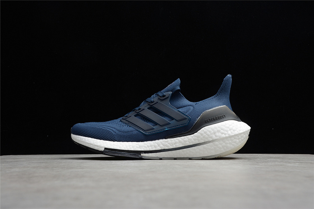 Unbranded [FY0350]-[ULTRA BOOST 21 SHOES NAVY BLUE/CORE BLACK/CLOUD WHITE]-[UNISEX:36-45], photo 1