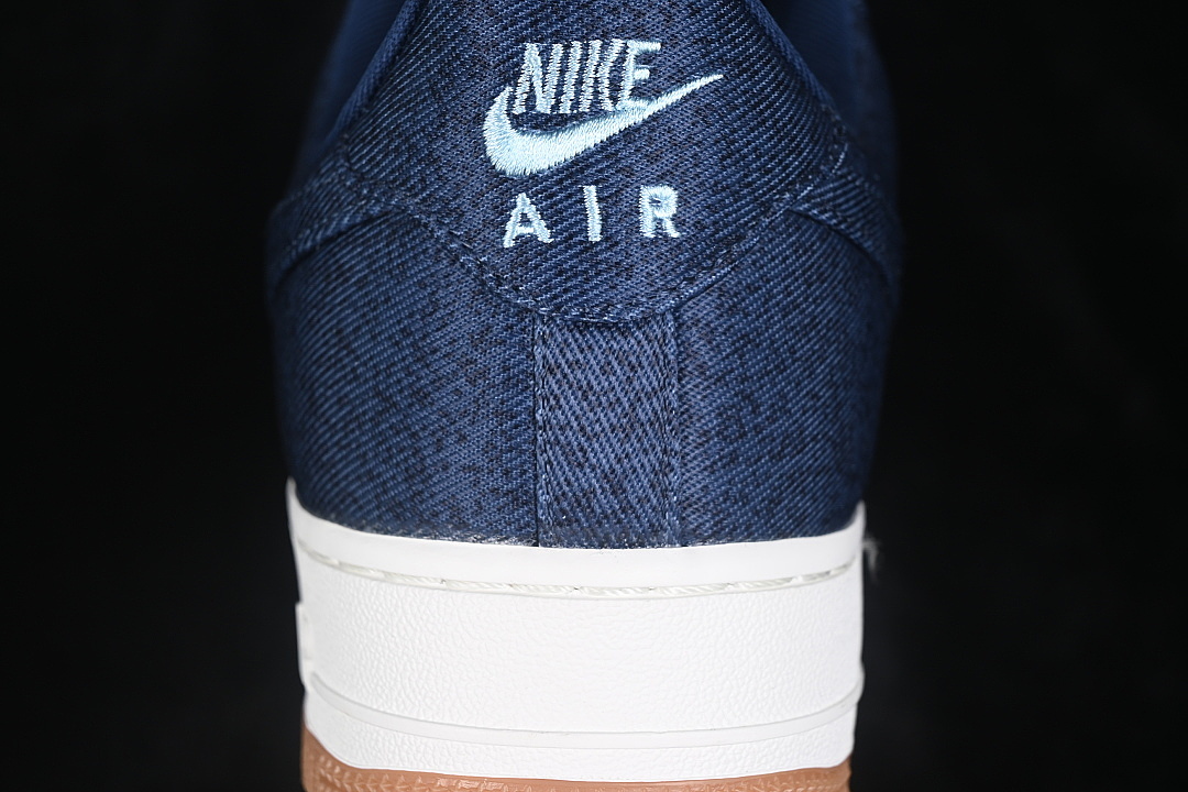 Nike [IR0951-400]-[AIR FORCE 1 07 LOW CASUAL SNEAKERS NAVY BLUE/WHITE]-[WOMAN:36-39]-[MAN:40-45] - Image 6