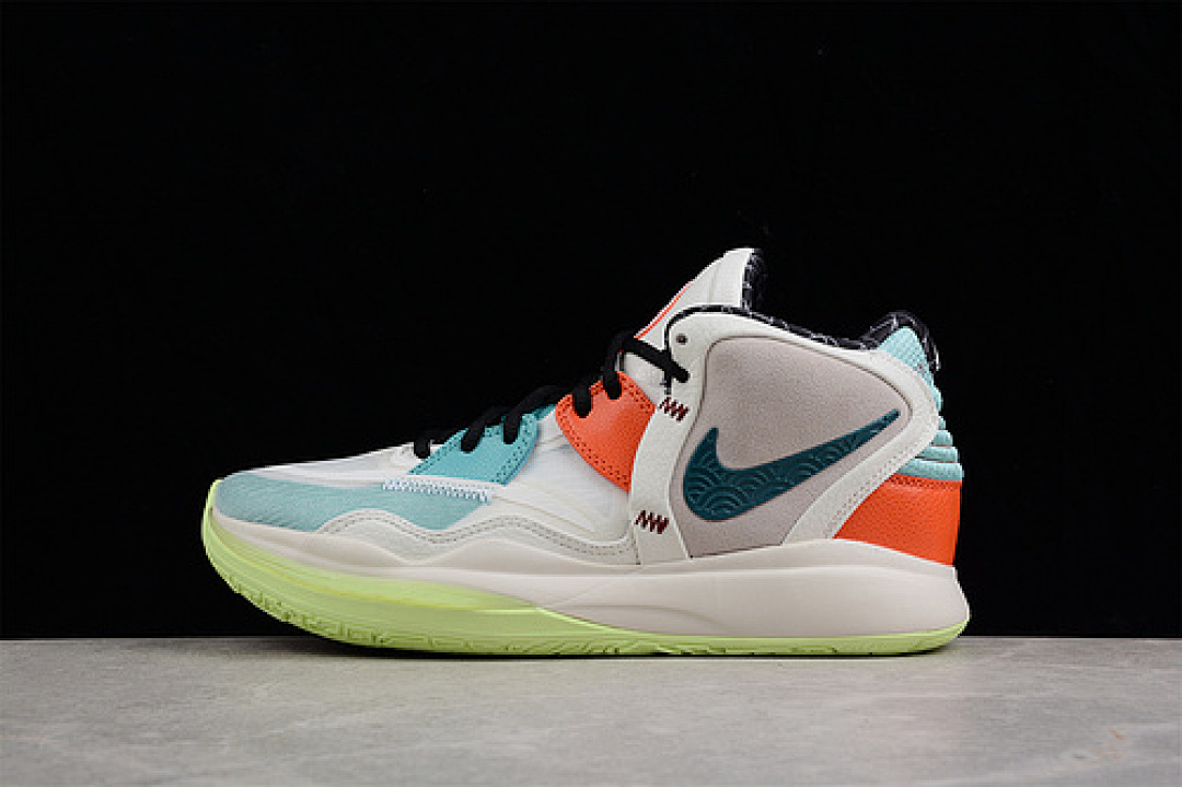 Unbranded [DH5384-001]-[KYRIE 8 INFINITY EP LIGHT IRON ORE/SAIL/BARELY VOLT/BRIGHT SPRUCE]-[MAN:39-46], photo 1