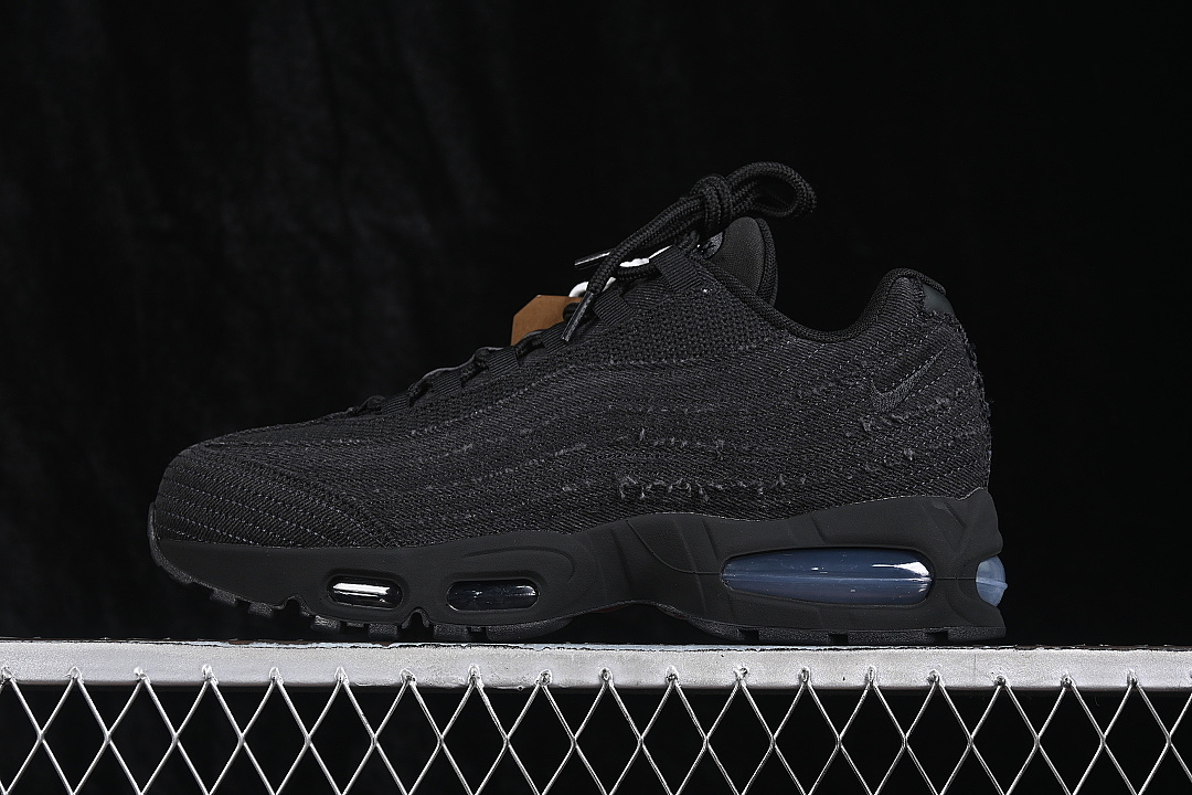 Unbranded [HM4743-001]-[AIR MAX 95 RETRO AIR CUSHIONED RUNNING SHOES BLACK/INKINESS]-[MAN:40-48.5], photo 1