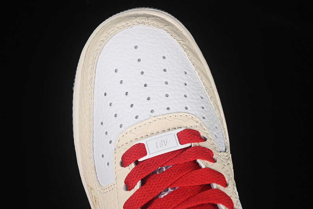 Nike [DX2678-100]-[AIR FORCE 1 07 LOW WHITE/YELLOW/RED]-[WOMAN:36-39]-[MAN:40-45] - Image 10