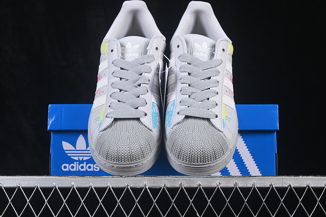 Unbranded [LA3774]-[SUPERSTAR II SHELL TOE CASUAL SNEAKERS LIGHT GRAY/GREY]-[WOMAN:35-39]-[MAN:40-45] - Image 12