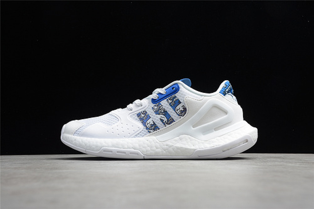 DAY JOGGER BOOST SHOES CLOUD WHITE/CLOUD WHITE/BLUE · FW5897, photo 1