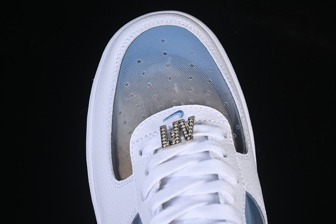 Nike [IB5724-100]-[AIR FORCE 1 07 LOW WHITE/BLUE]-[WOMAN:36-39]-[MAN:40-45] - Image 10