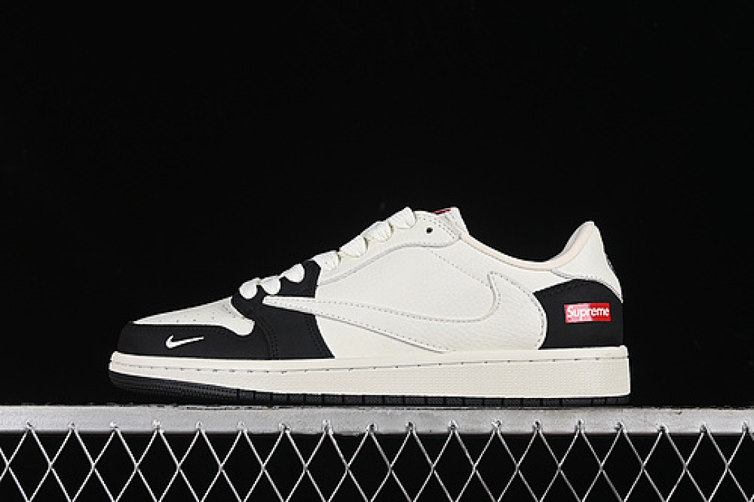 Jordan [JH6088-606]-[TRAVIS SCOTT X FRAGMENT DESIGN AIR JORDAN 1 LOW OG SP WHITE/BLACK]-[36-45], photo 1