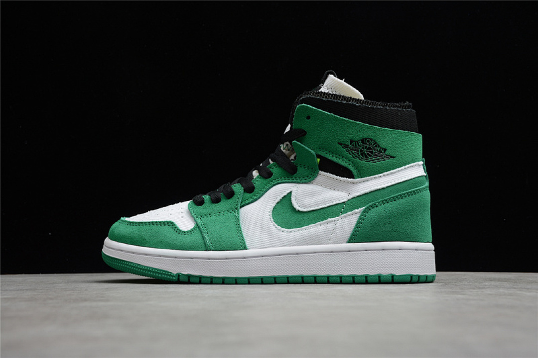 Jordan AIR Jordan 1 ZOOM CMFT STADIUM GREEN/BLACK-WHITE-GHOST GREEN · CT0978-300, photo 1