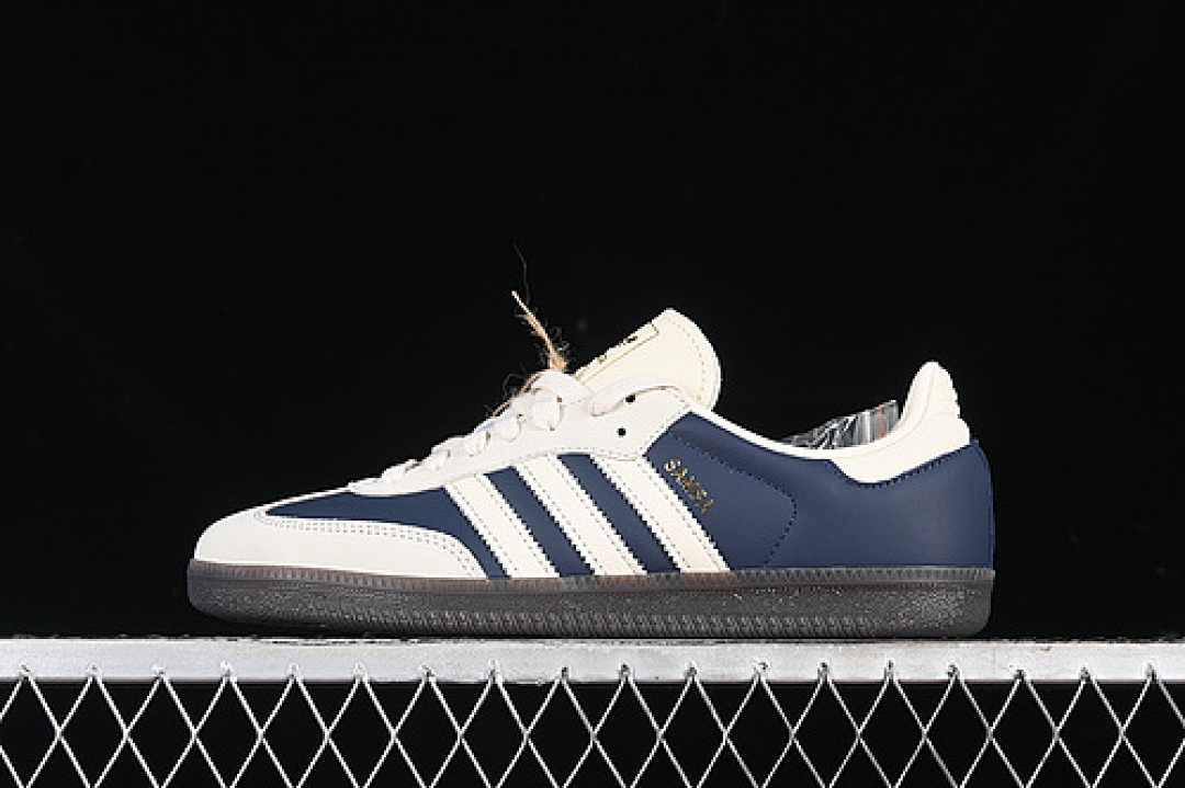 Adidas Adidas ORIGINALS SAMBA OG NIGHT INDIGO/CREAM WHITE/GOLD METALLIC · IG1968, photo 1