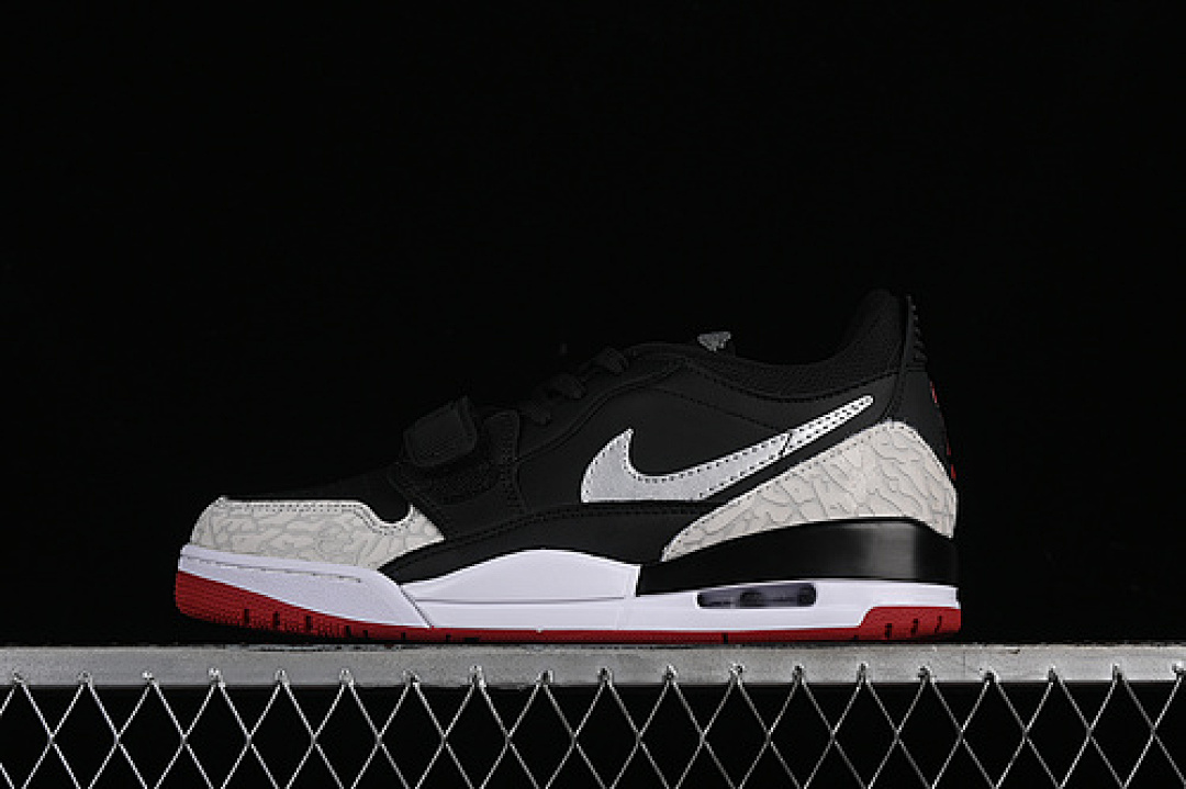 Jordan [FQ7827-006]-[AIR JORDAN LEGACY 312 LOW BLACK/GYM RED/CEMENT GREY/METALLIC SILVER]-[36-47.5], photo 1
