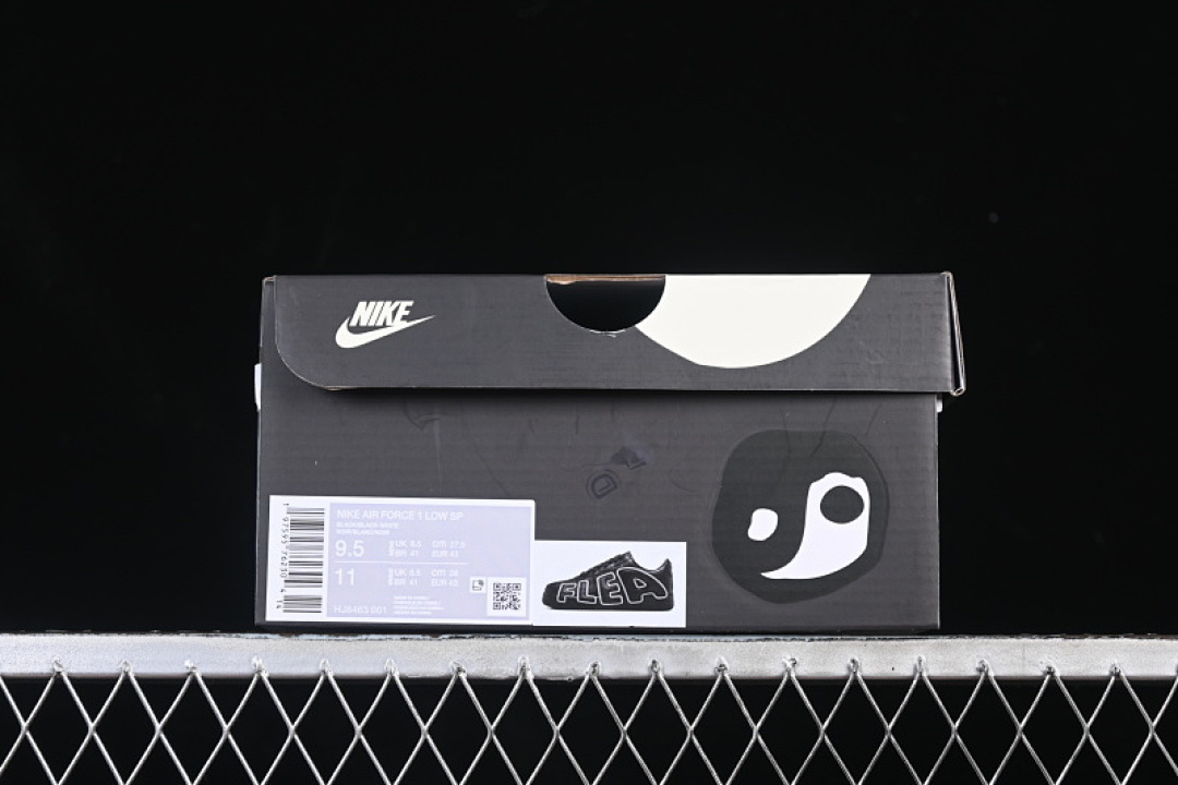 Nike [HJ8463-001]-[AIR FORCE 1 07 LOW CASUAL SNEAKERS BLACK/WHITE]-[WOMAN:36-39]-[MAN:40-45] - Image 12