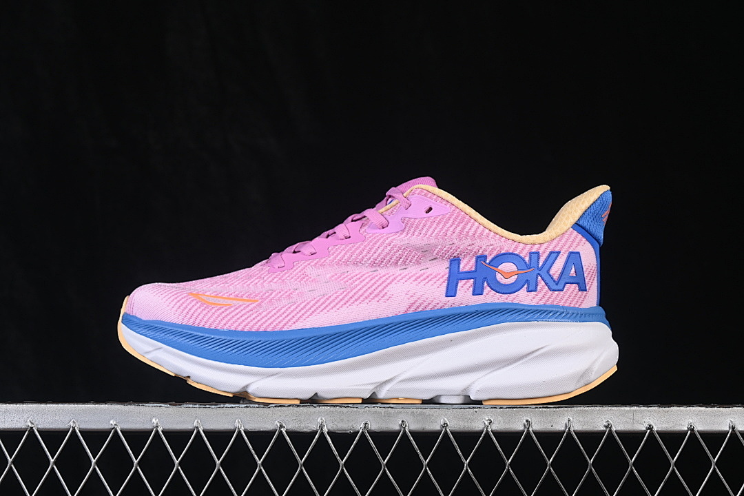 On Running [1132211-CSLC]-[KNITTED MESH RUNNING SHOES PINK/BLUE/ORANGE]-[WOMAN:36-39]-[MAN:40-41] - Image 2