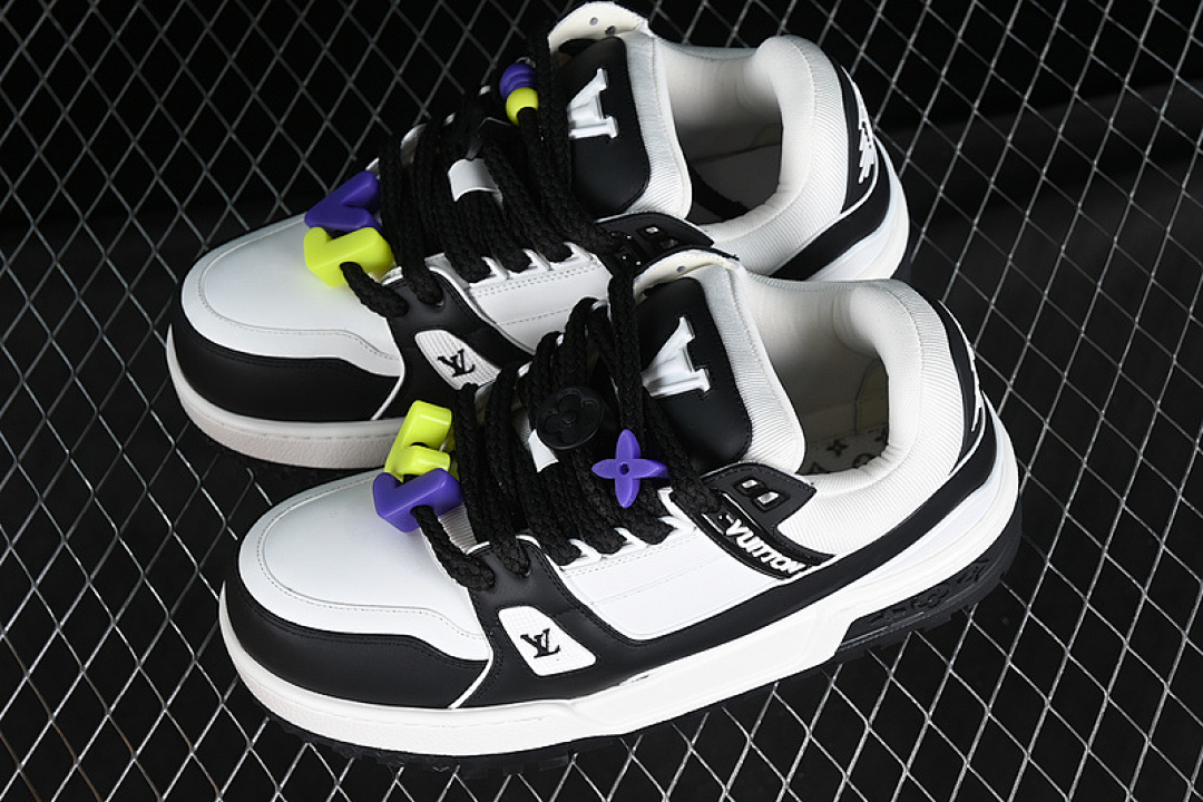 Louis Vuitton [TRAINER WHITE/BLACK/GREY/PURPLE]-[MAN:39-45] - Image 11