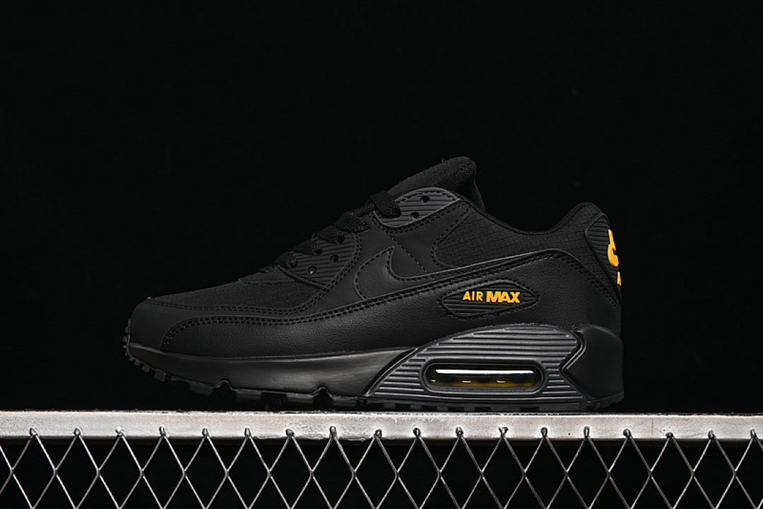 Unbranded [IB7680-001]-[AIR MAX 90 BLACK/YELLOW]-[WOMAN:36-39]-[MAN:40-46], photo 1