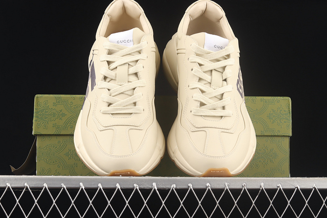 On Running [2SH009522]-[GU*CCI RHYTON VINTAGE TRAINER SNEAKER BEIGE/BEIGE/BLACK]-[WOMAN:35-39]-[MAN:40-44] - Image 15
