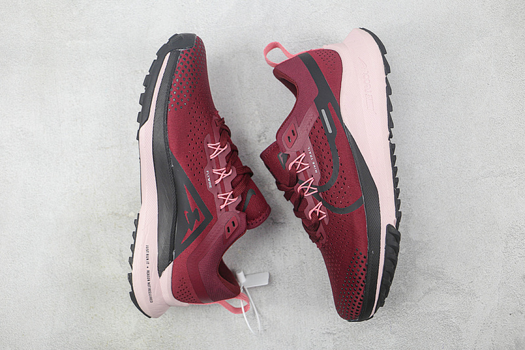 Nike [DJ6158-401]-[REACT PEGASUS TRAIL 4 RED/BLACK/PINK]-[MAN:40-45] - Image 2