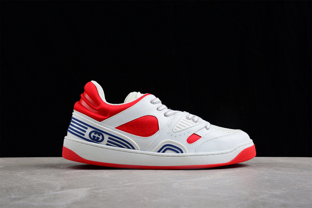 Gucci [GU*CCI BASKET LOW-TO SNEAKER WHITE/WHITE/RED]-[WOMAN:35-39]-[MAN:40-45] - Image 15
