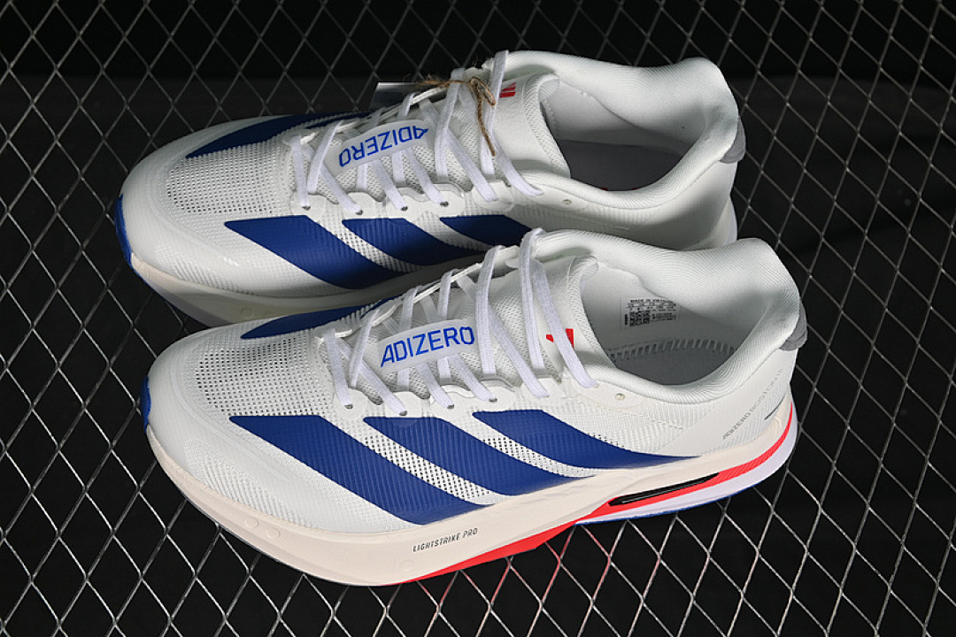 On Running [JQ1668]-[ADIZERO BOSTON 13 WHITE/BLUE/GREY]-[WOMAN:36-39]-[MAN:40-46] - Image 10