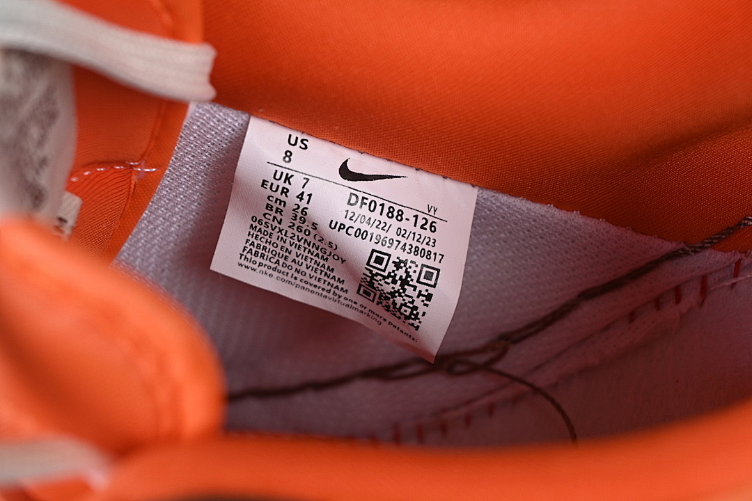 Nike [DF0188-126]-[AIR FORCE 1 07 LOW CASUAL SNEAKERS BROWN/ORANGE/GREEN]-[WOMAN:36-39]-[MAN:40-45] - Image 6