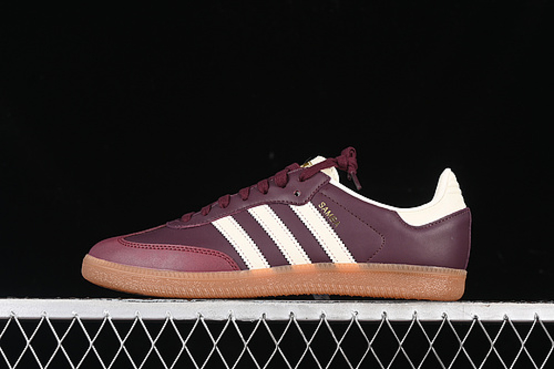 Adidas [ID0477]-[SAMBA W MAROON/CREAM WHITE/GOLD METALLIC]-[WOMAN:36-39]-[MAN:40-45], photo 1