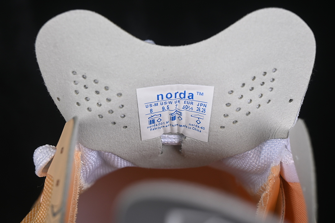 Norda [WEAR-RESISTANT CASUAL RUNNING SHOES ORANGE/GREY/ORANGE]-[WOMAN:36-39]-[MAN:40-45] - Image 7