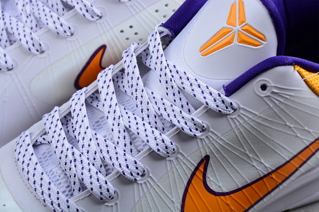 Nike [CD4991-102]-[KOBE 5 PROTRO ALTERNATE BRUCE LEE WHITE/PURPLE/YELLOW]-[MAN:40-46] - Image 8