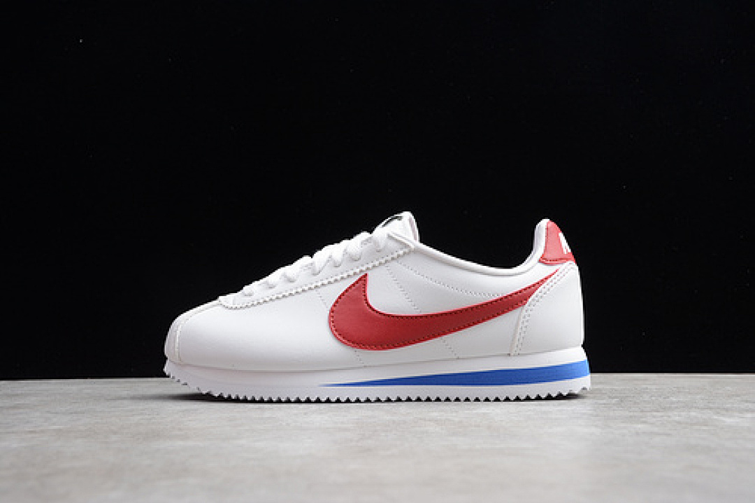 Unbranded [53-52-59]-[807471-103]-[CLASSIC CORTEZ LEATHER WHITE/VARSITY ROYAL/VARSITY RED]-[UNISEX:36-44], photo 1