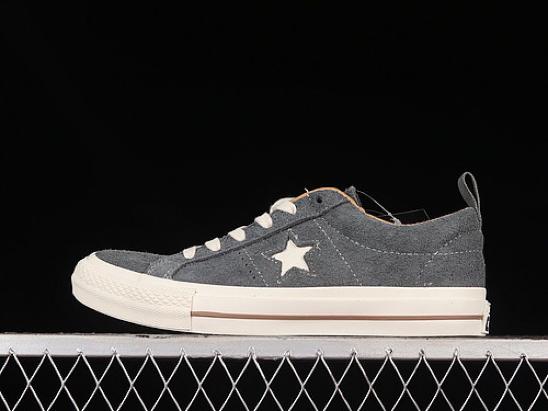 Converse [A02948C]-[ONE STAR PRO VINTAGE SUEDE LOW CYBER GREY/EGRET/CHAMPAGNE TAN]-[UNISEX:35-44], photo 1