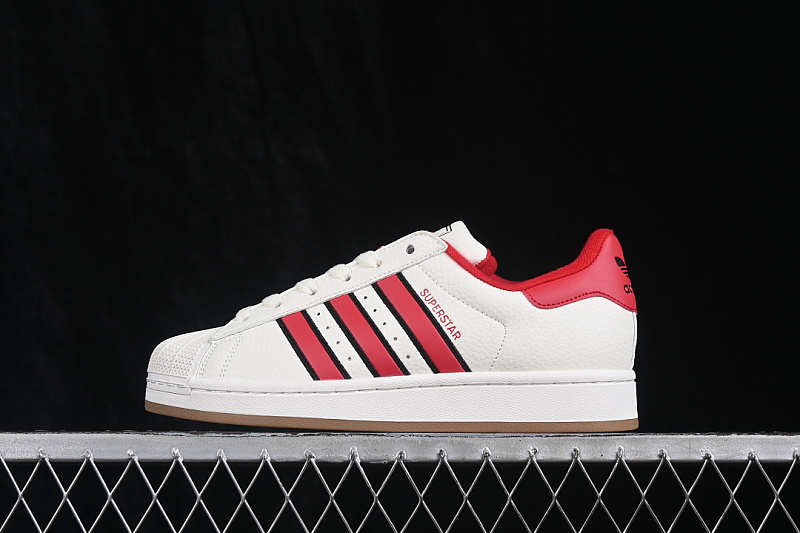 Off-White Adidas SUPERSTAR II OFF WHITE/BETTER SCARLET/CORE BLACK · IH9289, photo 1