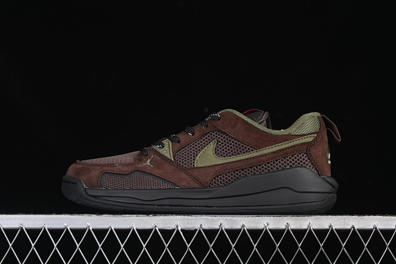 Jordan AIR Jordan CMFT ERA AJ BOARD SHOES COFFEE/GREEN · HJ6777-200, photo 1