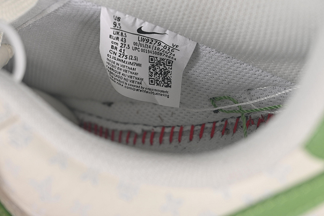 Nike [LW9279-016]-[AIR FORCE 1 07 LOW LV WHITE/GREEN]-[WOMAN:36-39]-[MAN:40-45] - Image 6