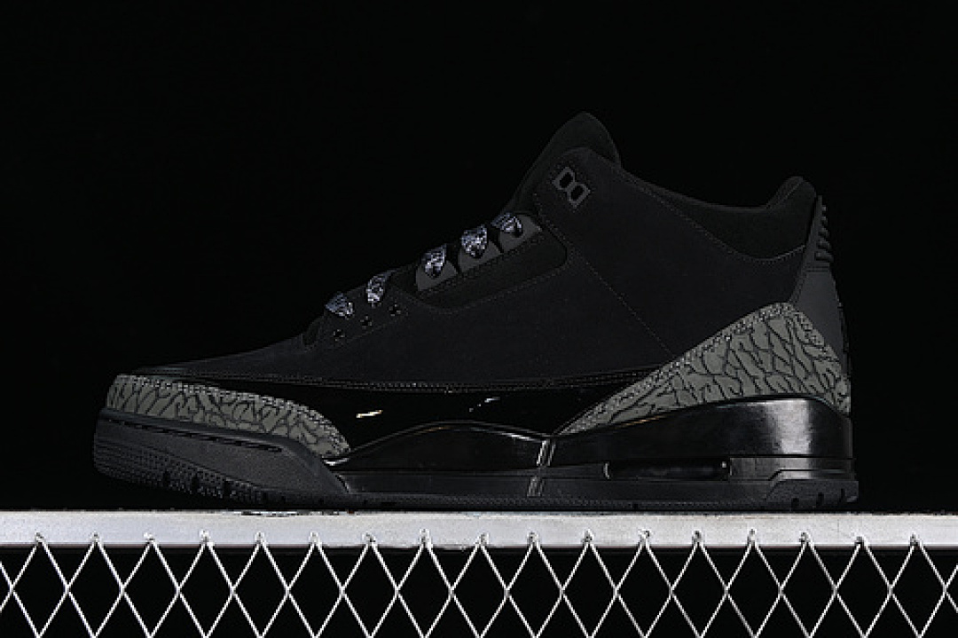 Jordan [CT8532-001]-[AIR JORDAN 3 RETRO BLACK/GREY]-[MAN:40-48.5], photo 1