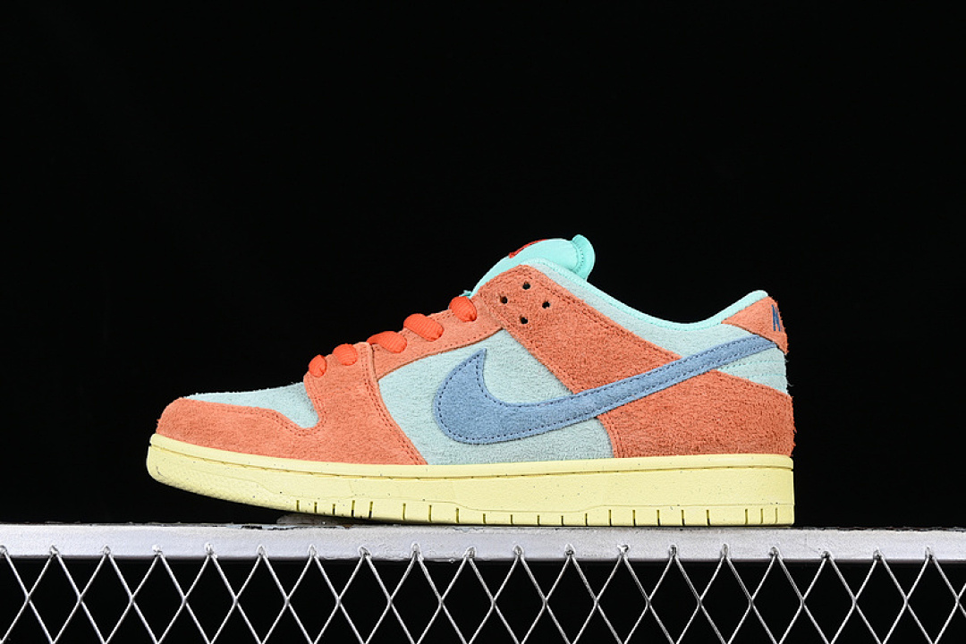 Unbranded [DV5429-800]-[DUNK LOW SB ORANGE/NOISE AQUA/EMERALD RISE/LEMON CHIFFON]-[UNSIZE:36-47.5], photo 1