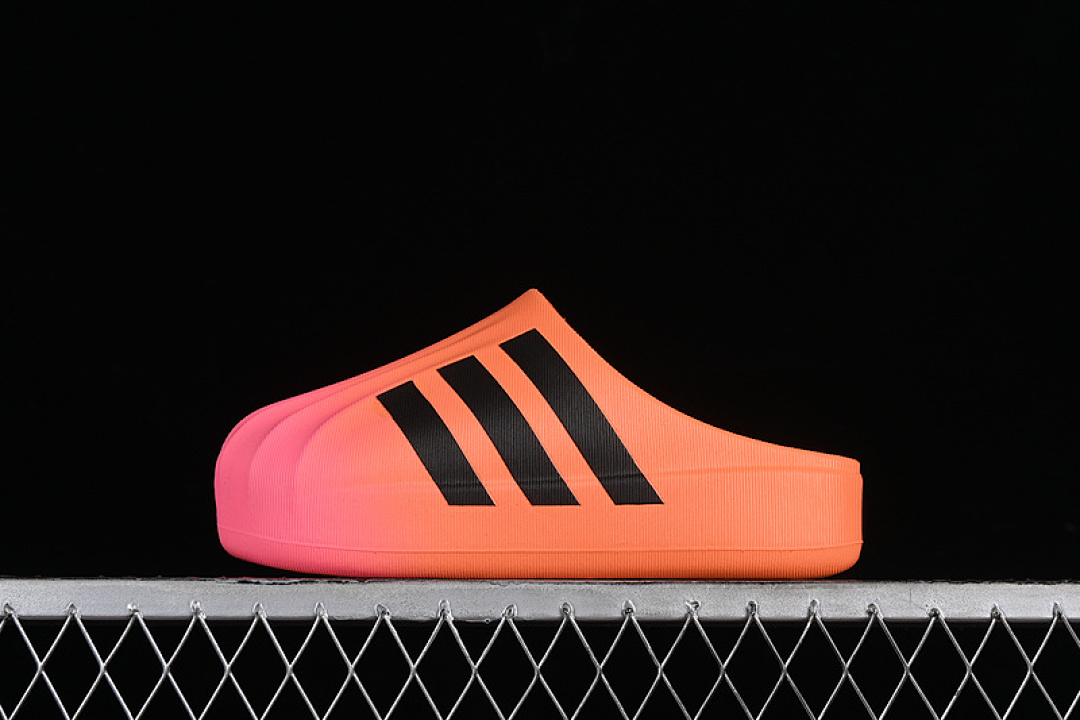 Adidas [JP5686]-[ORIGINALS ADIFOM SUPERSTAR MULE BLACK/ORANGE]-[WOMAN:35-39]-[MAN:40-46] - Image 2