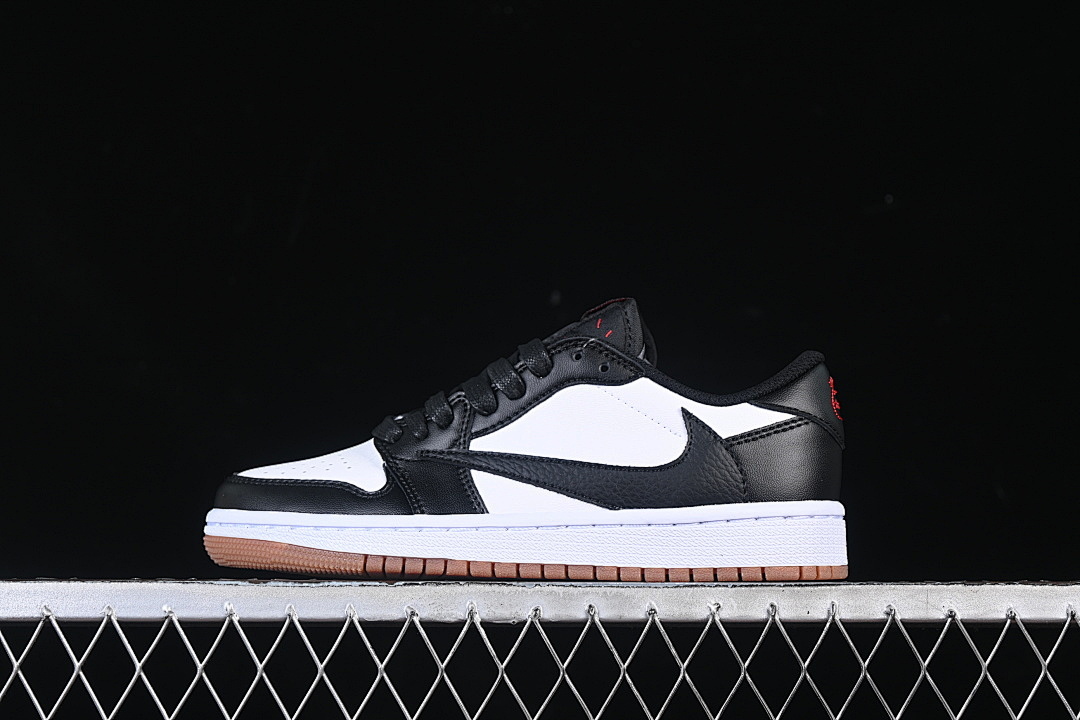Jordan [DZ4137-700]-[AIR JORDAN 1 LOW OG BLACK/WHITE]-[WOMAN:36-39]-[MAN:40-46], photo 1