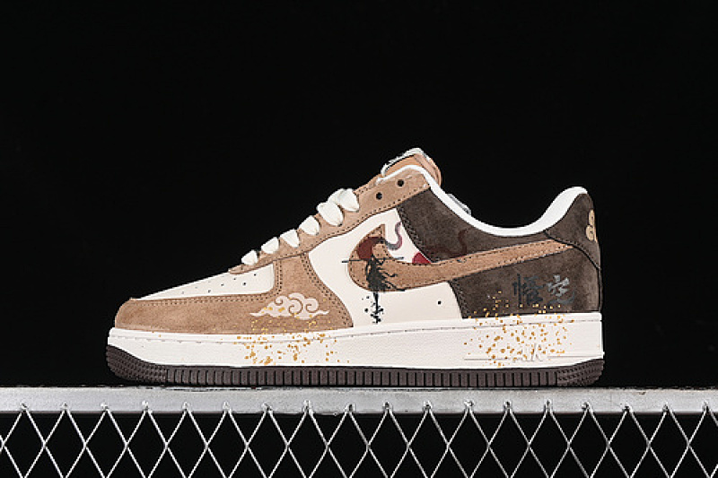 Nike Nike AIR FORCE 1 07 LOW WHITE/BROWN/KHAKI · DM1688-803, photo 1