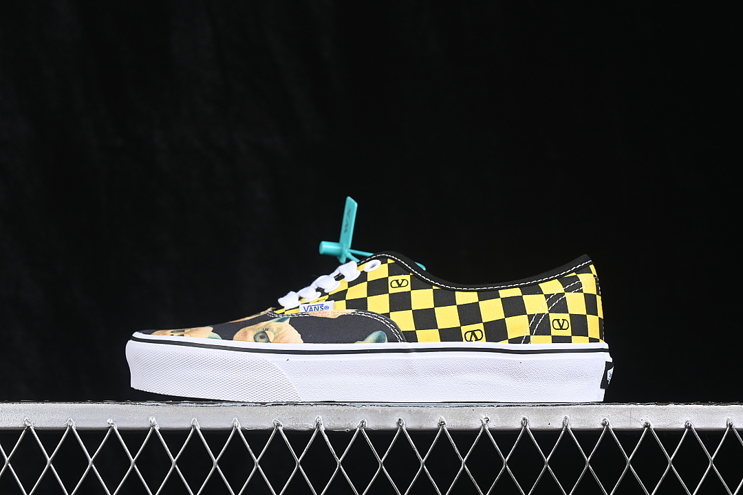 Unbranded [7Y0S0M23HPJBAH]-[LOW-TOP CASUAL SKATE SHOES YELLOW/BLACK/WHITE]-[WOMAN:35-39]-[MAN:40-44], photo 1