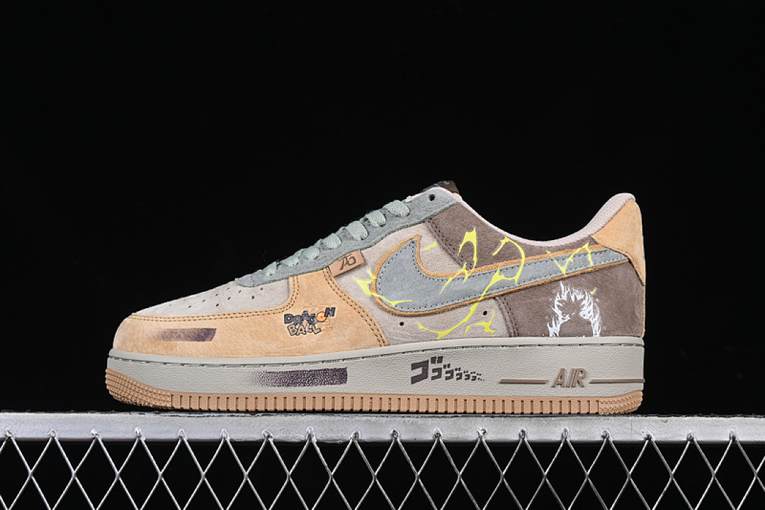 Nike [CD1212-666]-[AIR FORCE 1 07 LOW KAKAROT GREY/GREEN/BROWN/KHAKI]-[WOMAN:36-39]-[MAN:40-45], photo 1