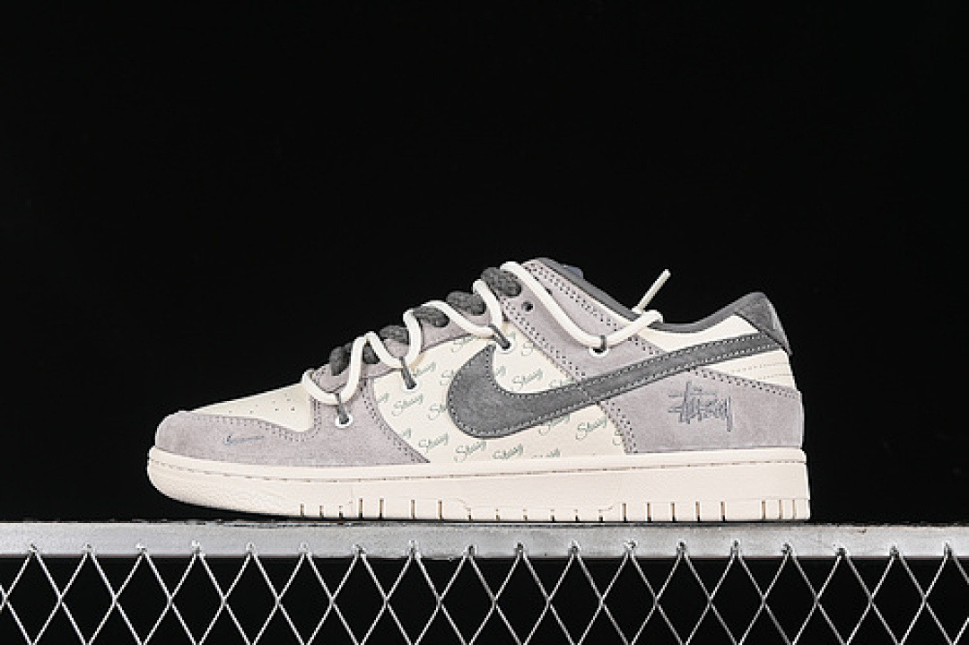 Unbranded [SJ2068-307]-[SB DUNK LOW WHITE/GREY]-[WOMAN:36-39]-[MAN:40-45], photo 1